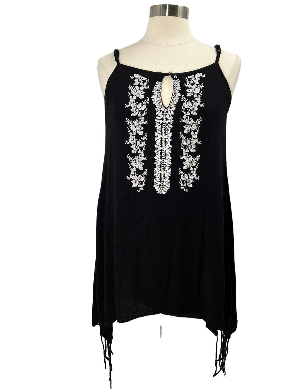 MORAL FIBER Bohemian Tunic Top SZ SM